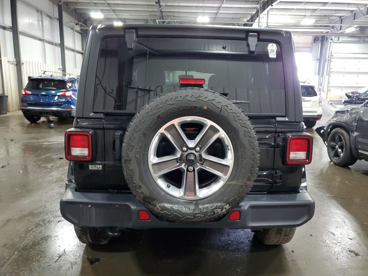 2020 Jeep Wrangler Unlimited Sahara VIN: 1C4HJXEG2LW329766 Lot: 61652035