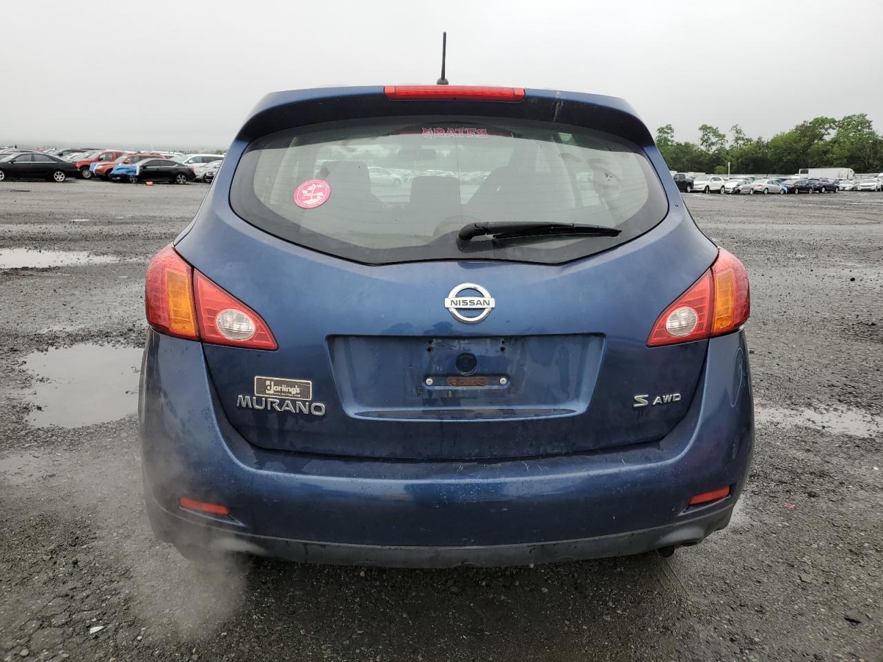2009 Nissan Murano S VIN: JN8AZ18W19W205978 Lot: 61021805
