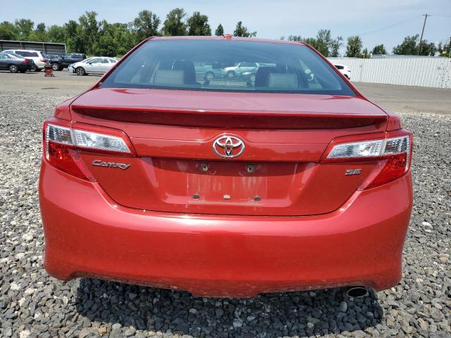  TOYOTA CAMRY 2012 Червоний