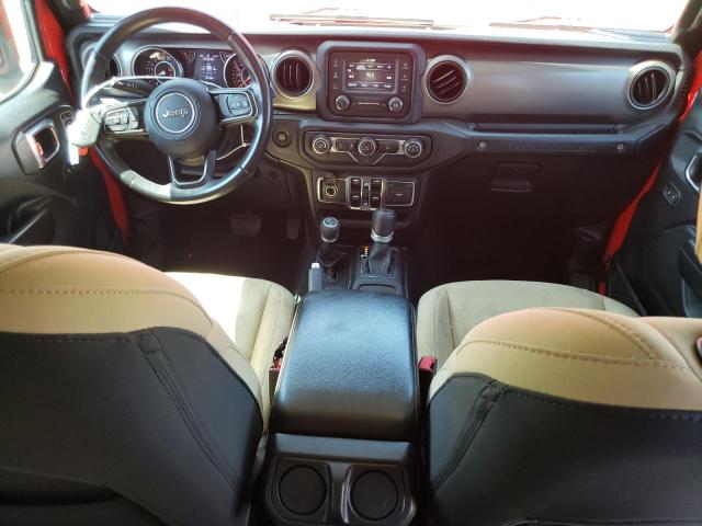  JEEP WRANGLER 2019 Червоний