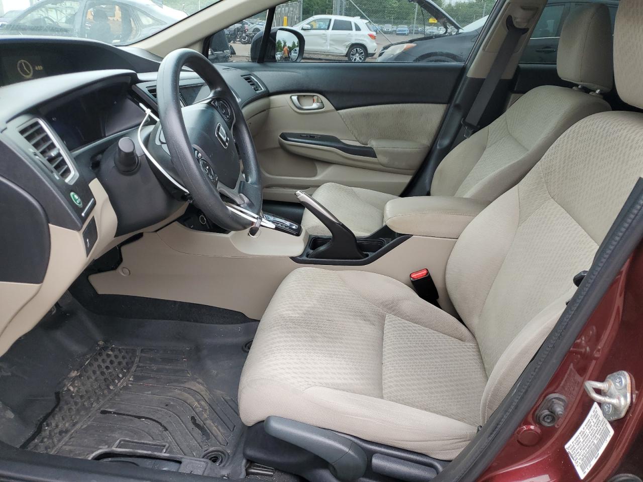 2014 Honda Civic Lx VIN: 19XFB2F5XEE231165 Lot: 59745305