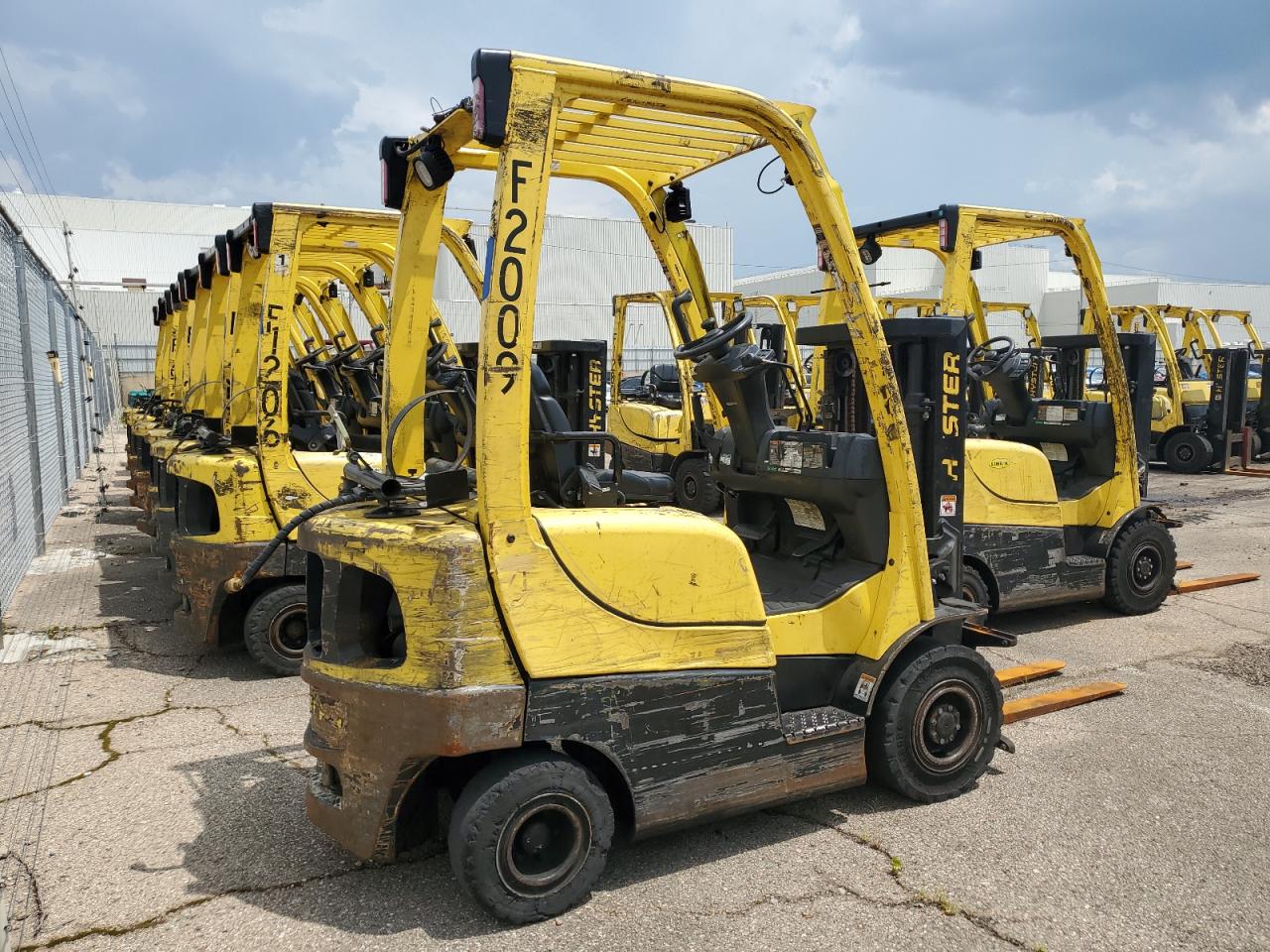 HYST FORKLIFT 2017 VIN G001V02379R zdjęcie 4
