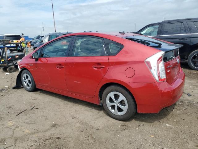  TOYOTA PRIUS 2012 Красный