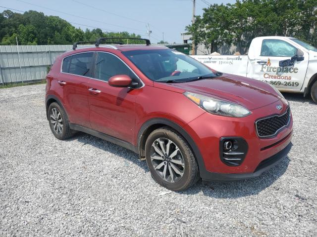  KIA SPORTAGE 2017 Красный