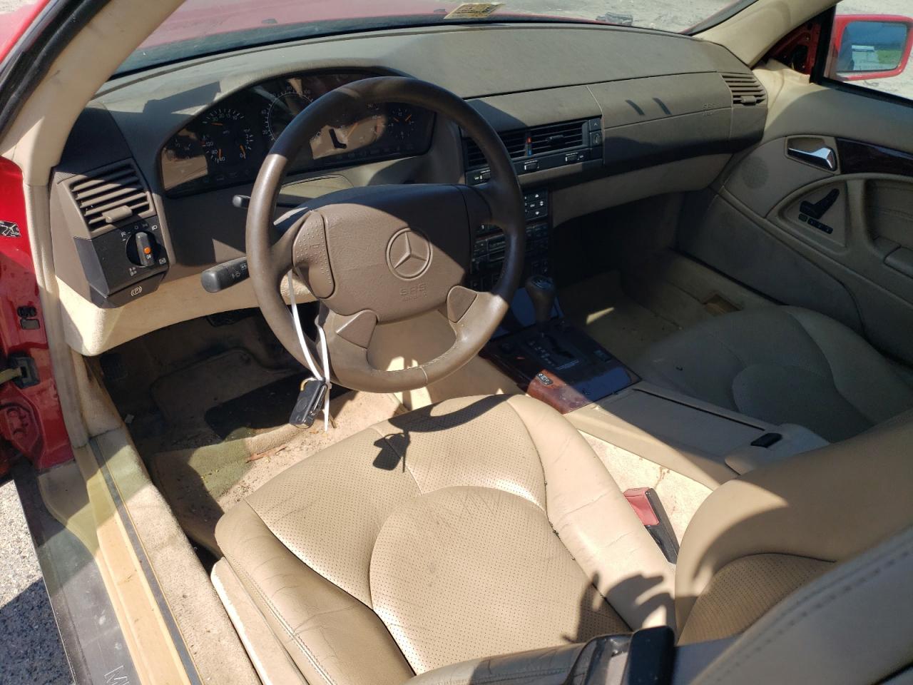 1996 Mercedes-Benz Sl 500 VIN: WDBFA67FXTF134311 Lot: 60843165