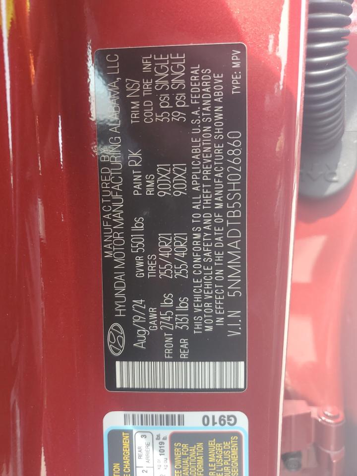 2025 Genesis Gv70 Base VIN: 5NMMADTB5SH026860 Lot: 60412805