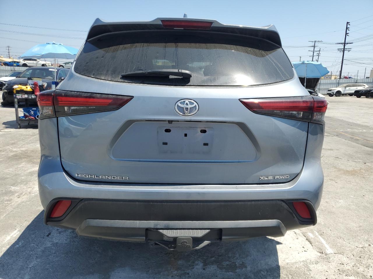 TOYOTA HIGHLANDER 2024 VIN 5TDKDRBH8RS567605 zdjęcie 6