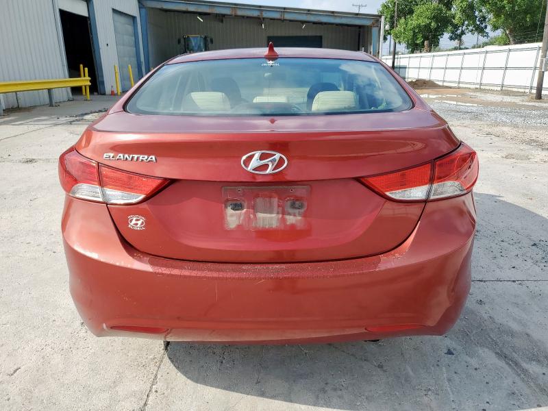  HYUNDAI ELANTRA 2012 Czerwony