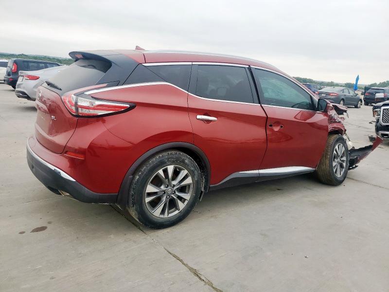 Parquets NISSAN MURANO 2015 Bordowy