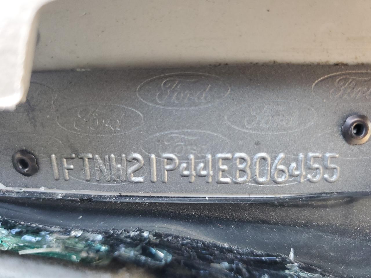 2004 Ford F250 Super Duty VIN: 1FTNW21P44EB06455 Lot: 61005715