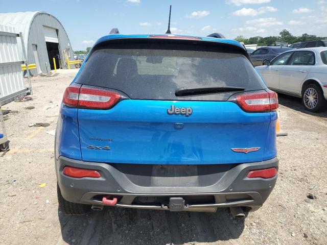  JEEP CHEROKEE 2018 Синий