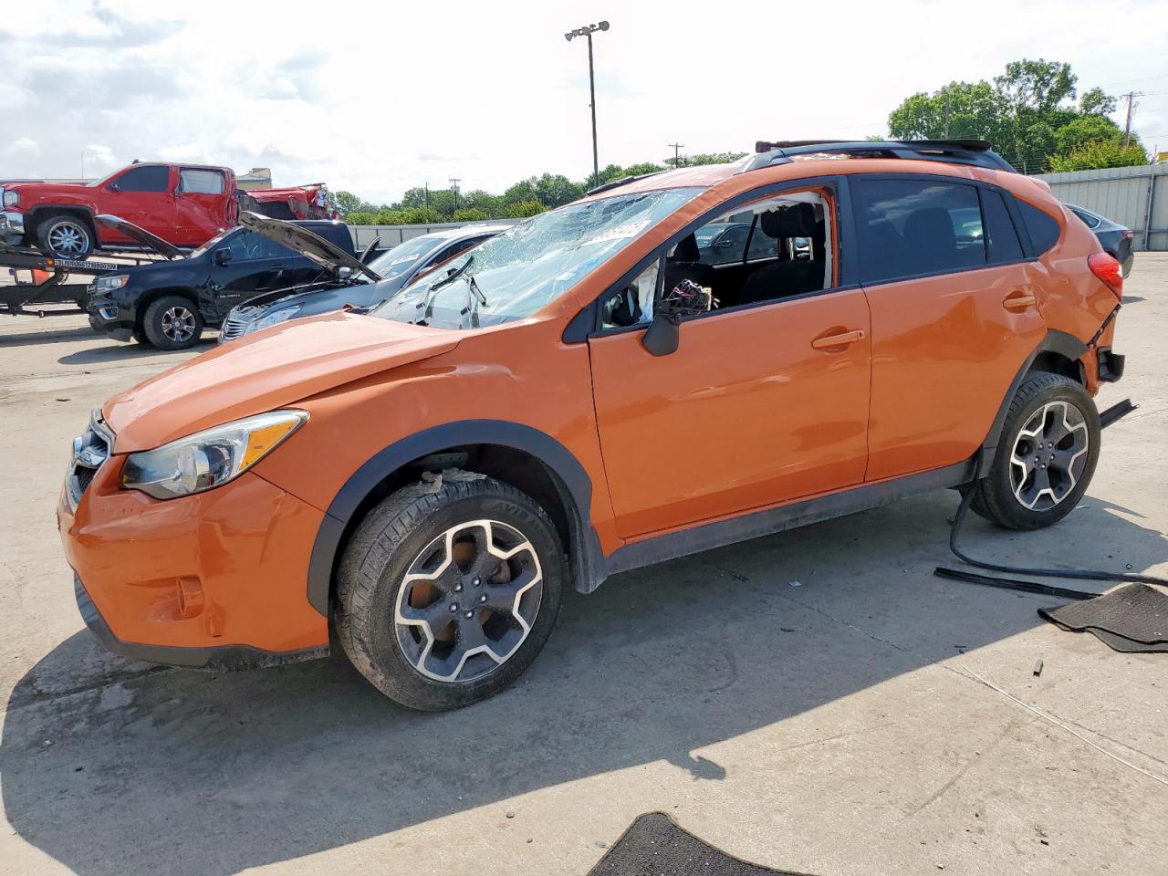 2014 Subaru Xv Crosstrek 2.0 Premium იყიდება Wilmer-ში, TX - Rollover
