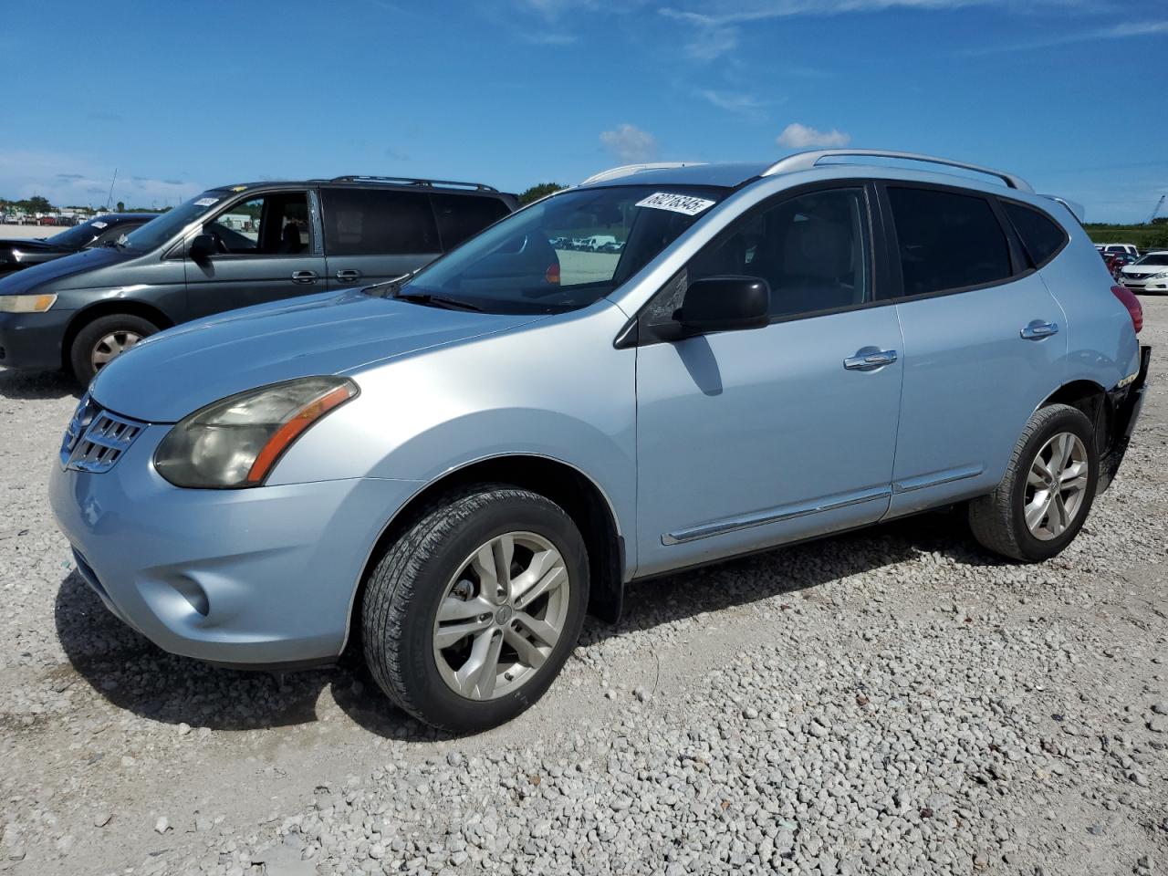 2015 Nissan Rogue Select S на продаже в West Palm Beach, FL - Rear End