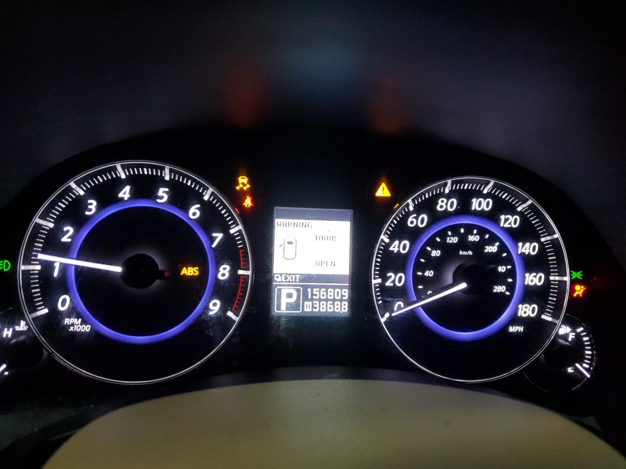 2012 Infiniti Fx35 VIN: JN8AS1MW4CM154196 Lot: 59317045