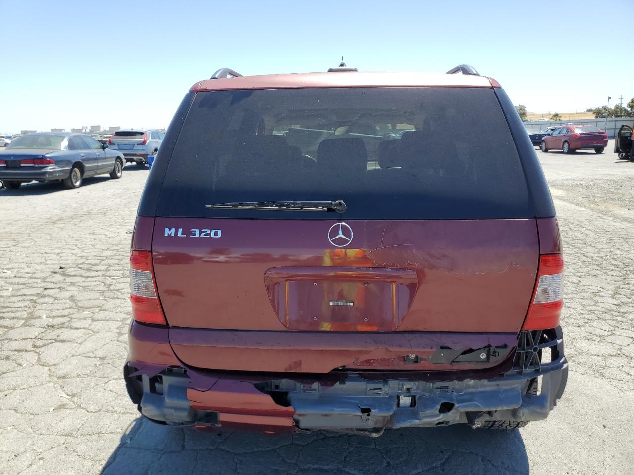 2002 Mercedes-Benz Ml 320 VIN: 4JGAB54E32A335344 Lot: 61199235