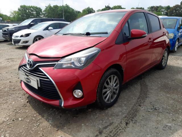 2016 TOYOTA YARIS ICON for sale at Copart WOLVERHAMPTON