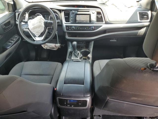  TOYOTA HIGHLANDER 2017 Czarny