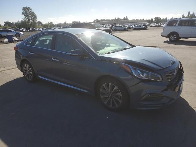  HYUNDAI SONATA 2016 Синий