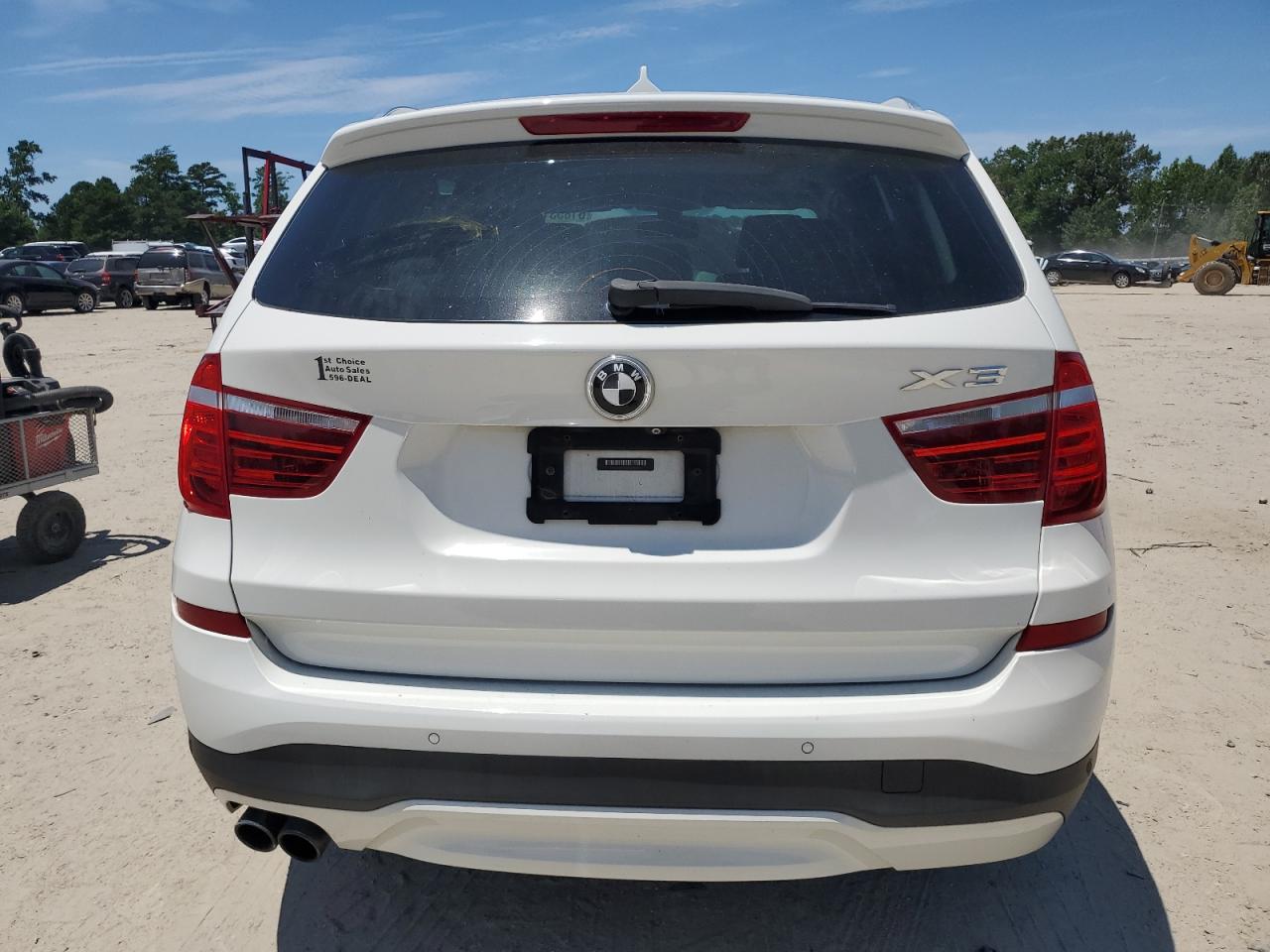 2015 BMW X3 xDrive28I VIN: 5UXWX9C56F0D53919 Lot: 61853185