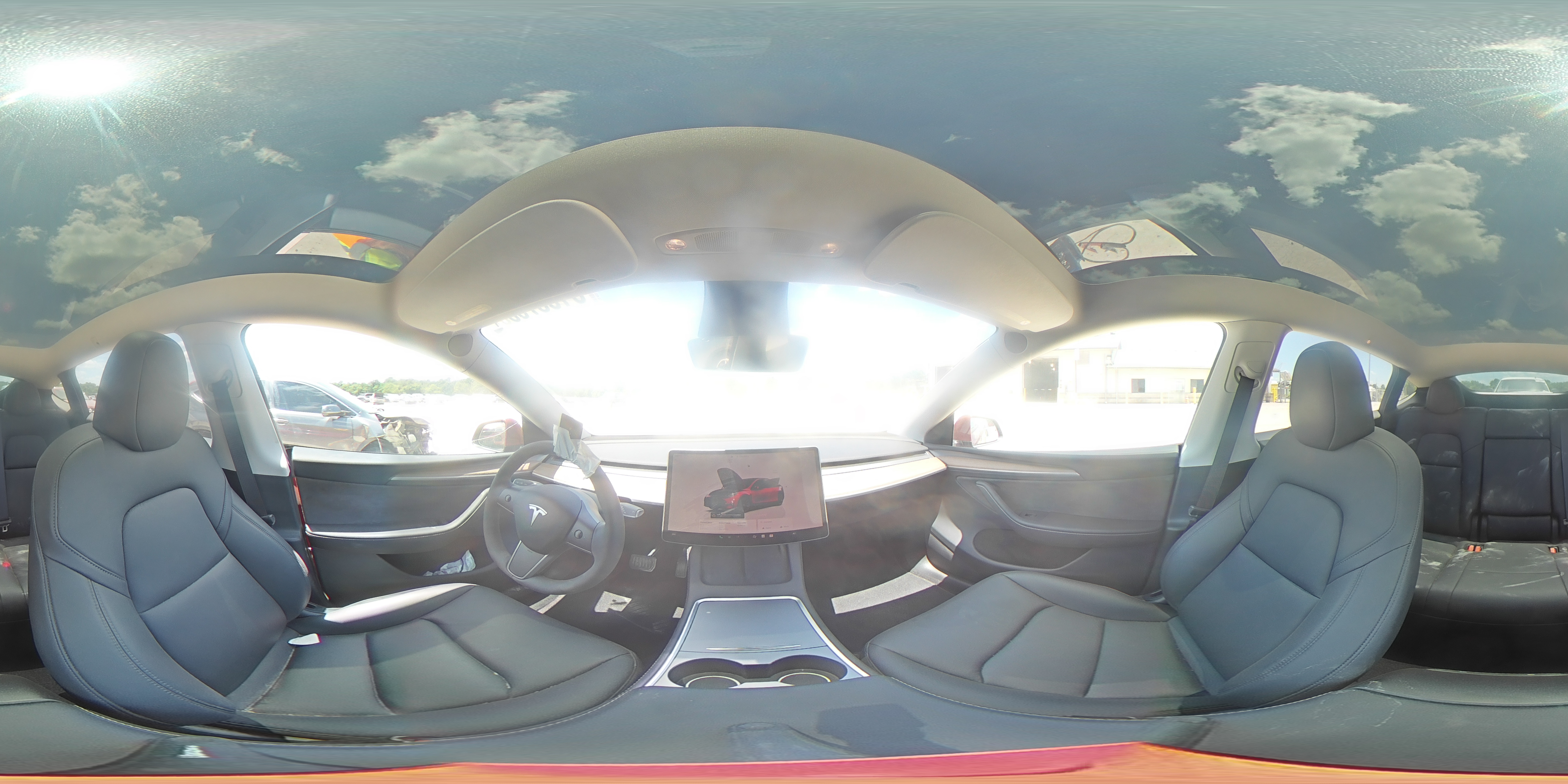 2024 Tesla Model Y VIN: 7SAYGDEE2RA286538 Lot: 61637635