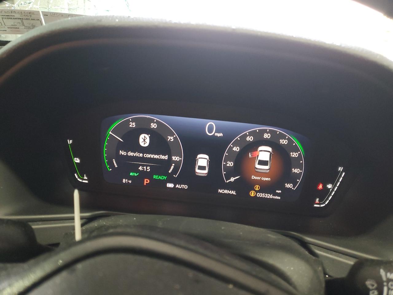 2023 Honda Accord Hybrid Exl VIN: 1HGCY2F65PA012082 Lot: 62739885
