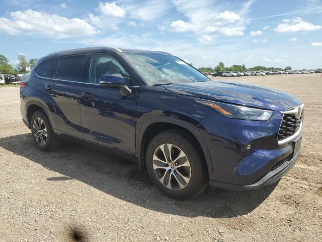  TOYOTA HIGHLANDER 2022 Granatowy
