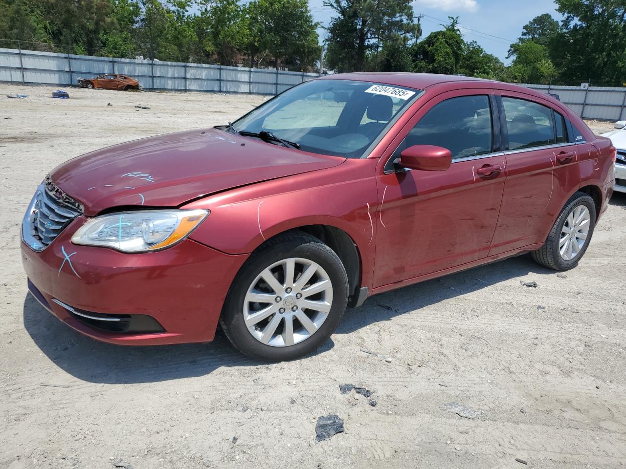 2013 Chrysler 200 Touring VIN: 1C3CCBBB7DN533569 Lot: 62047685