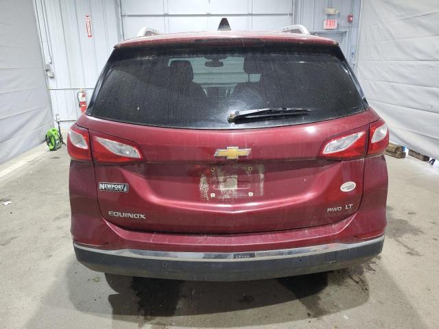  CHEVROLET EQUINOX 2018 Czerwony