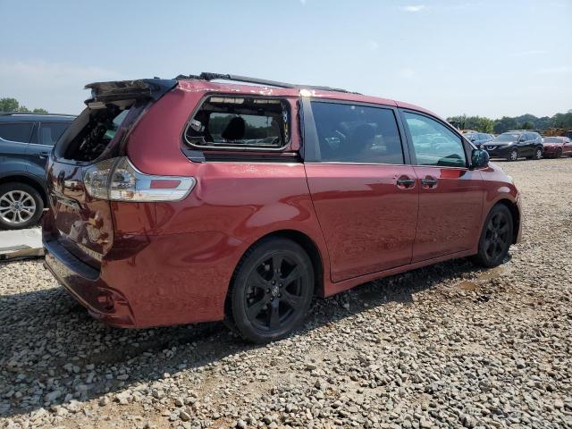  TOYOTA SIENNA 2020 Czerwony