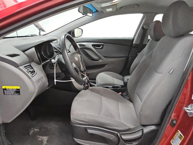  HYUNDAI ELANTRA 2014 Red