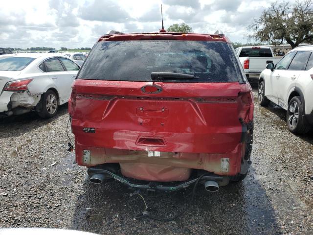  FORD EXPLORER 2018 Czerwony