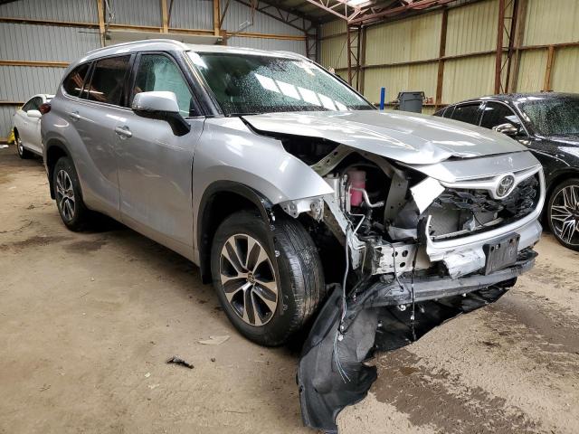 TOYOTA HIGHLANDER 2023 Серебристый