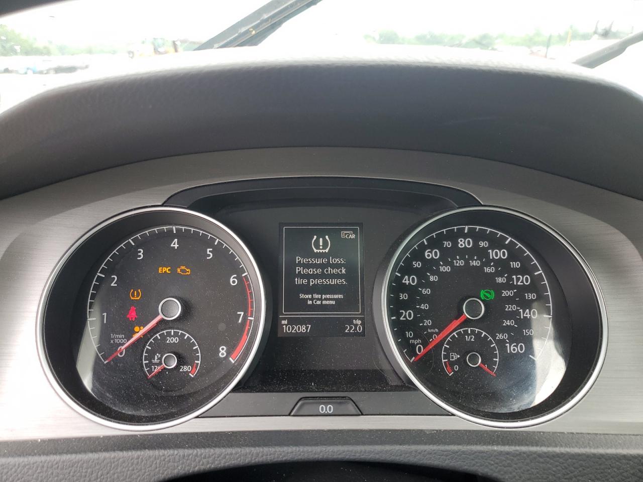2015 Volkswagen Golf VIN: 3VW217AU1FM007154 Lot: 59573105