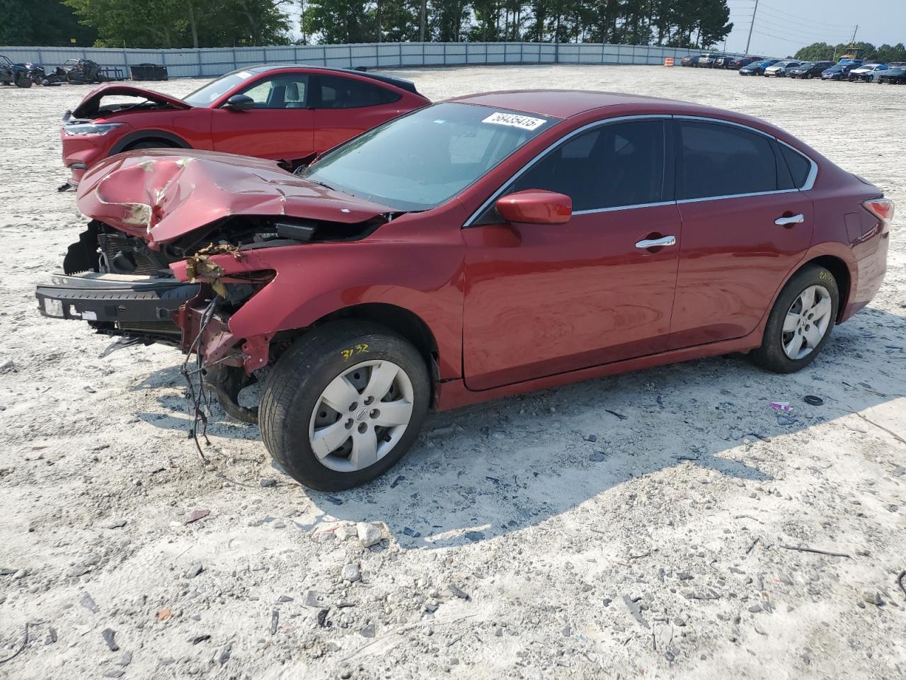 2015 Nissan Altima 2.5 red sedan gas 1N4AL3AP1FN902800 photo #1
