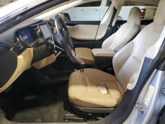 Hatchbacks TESLA MODEL S 2015 Silver