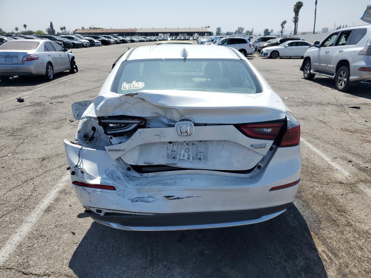 2022 Honda Insight Touring VIN: 19XZE4F98NE004527 Lot: 60564905