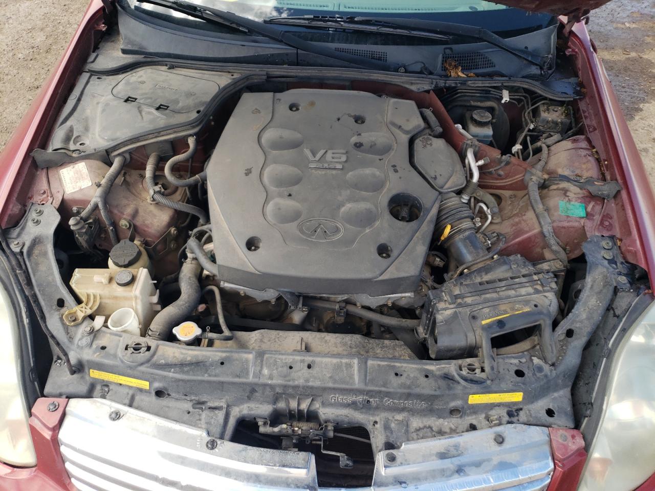 2004 Infiniti G35 VIN: JNKCV51E84M606035 Lot: 59556555