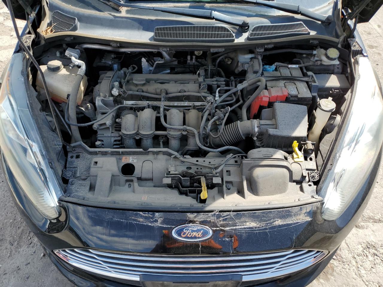 2017 Ford Fiesta Se VIN: 3FADP4BJ3HM128483 Lot: 63033245