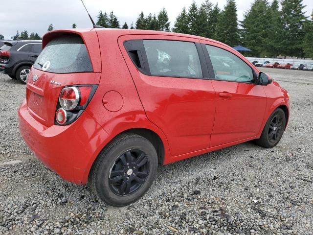  CHEVROLET SONIC 2012 Czerwony