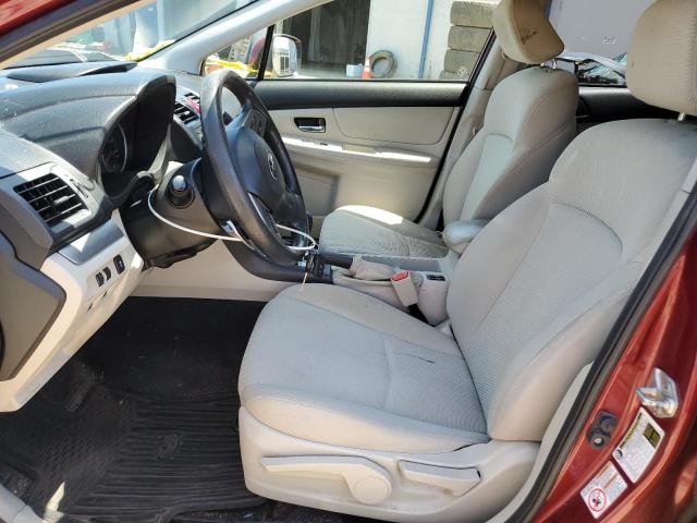  SUBARU XV 2014 Czerwony