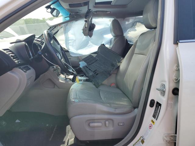  TOYOTA HIGHLANDER 2012 Biały