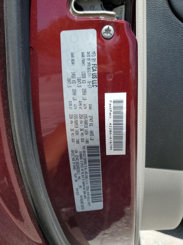 CHRYSLER PACIFICA 2017 VIN 2C4RC1BG3HR823411 фото 13