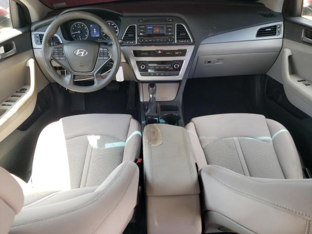  HYUNDAI SONATA 2015 Czerwony