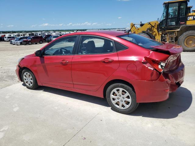  HYUNDAI ACCENT 2014 Czerwony