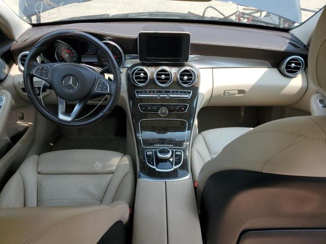 Sedans MERCEDES-BENZ C-CLASS 2015 Granatowy