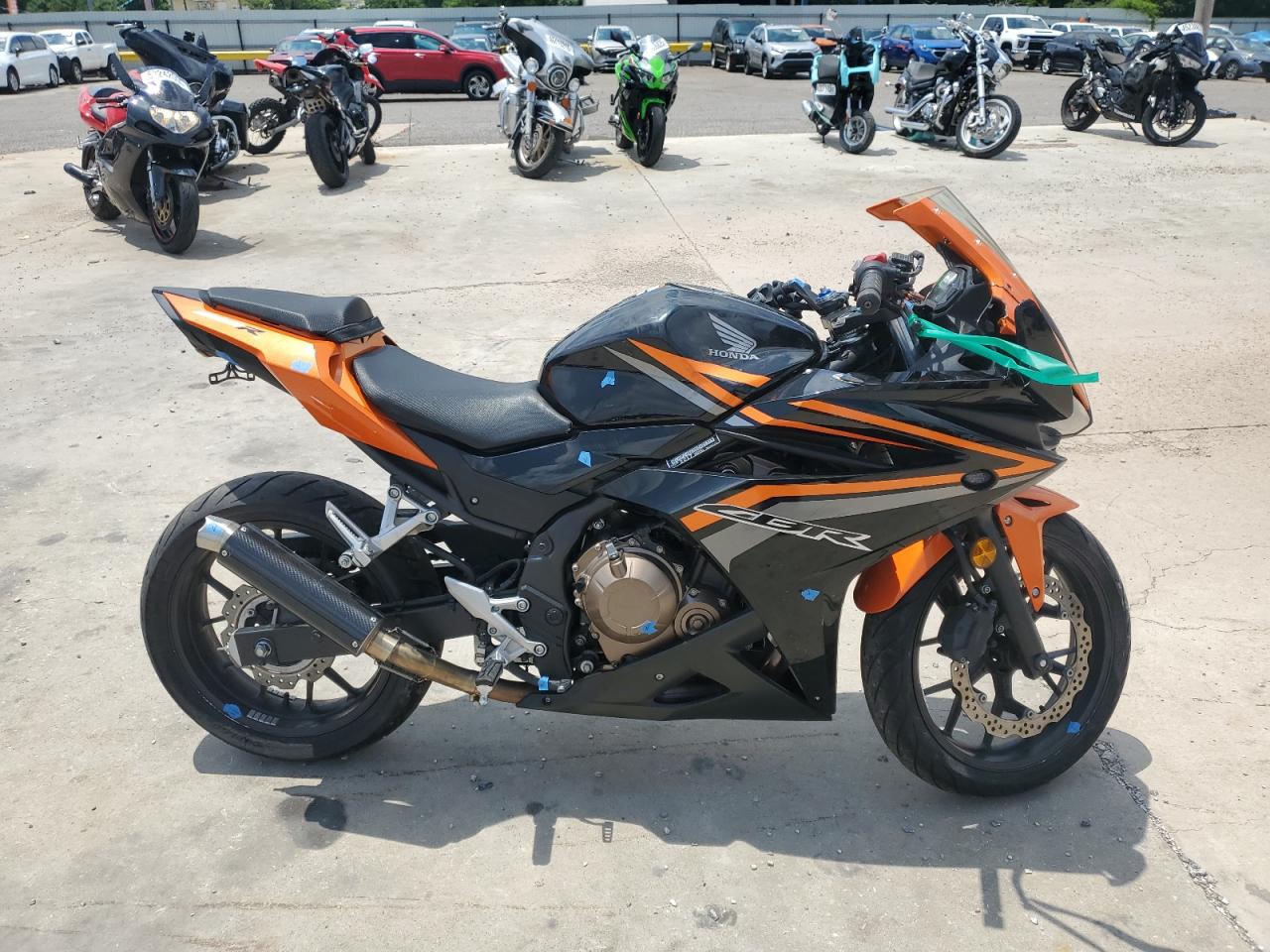 2017 Honda Cbr500 R na sprzedaż w Oklahoma City, OK - Side