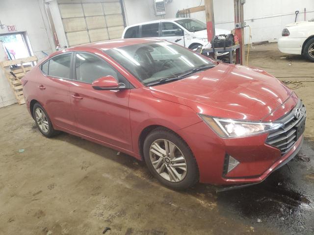 HYUNDAI ELANTRA 2020 Czerwony