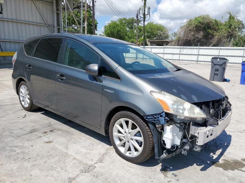  TOYOTA PRIUS 2012 Серый