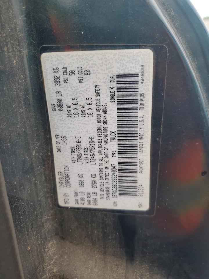 1995 Dodge Ram 2500 VIN: 1B7KC26C9SS248347 Lot: 61090995