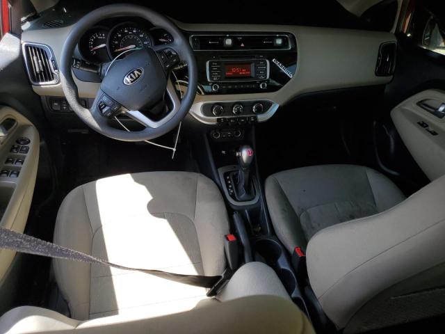  KIA RIO 2017 Червоний